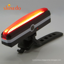 6 LED COB Mini USB Rechargeable Waterproof bike flashlight With front headlight or rear tail